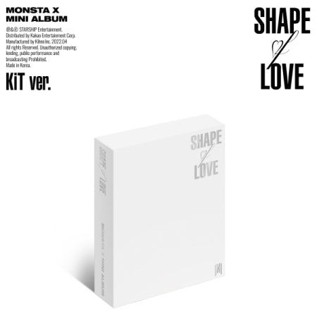 MONSTA X - SHAPE of LOVE (KIT Album)