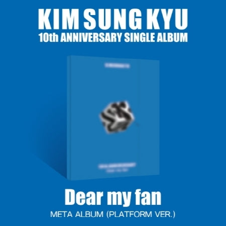 KIM SUNG KYU - Dear my fan (Platform ver.)