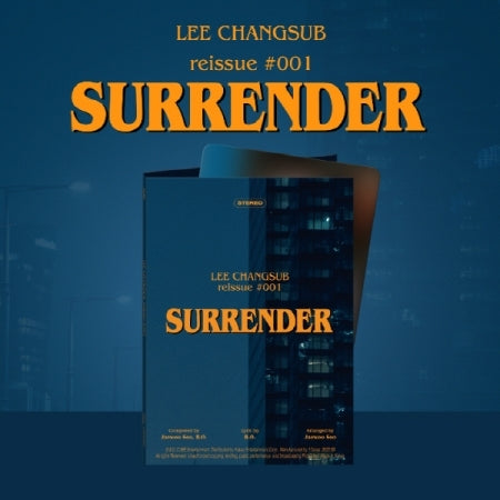 BTOB LEE CHANGSUB - reissue #001 ‘SURRENDER’ (Platform ver.)