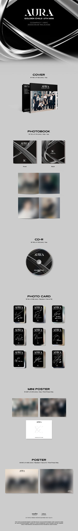 Golden Child - AURA (Compact ver.)