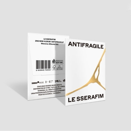 LE SSERAFIM - ANTIFRAGILE (Weverse Albums Ver.) – Kpop Planet Global