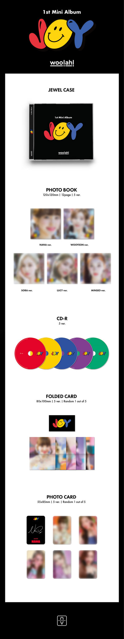 woo!ah! - JOY (Jewel Case) (Limited Edition)