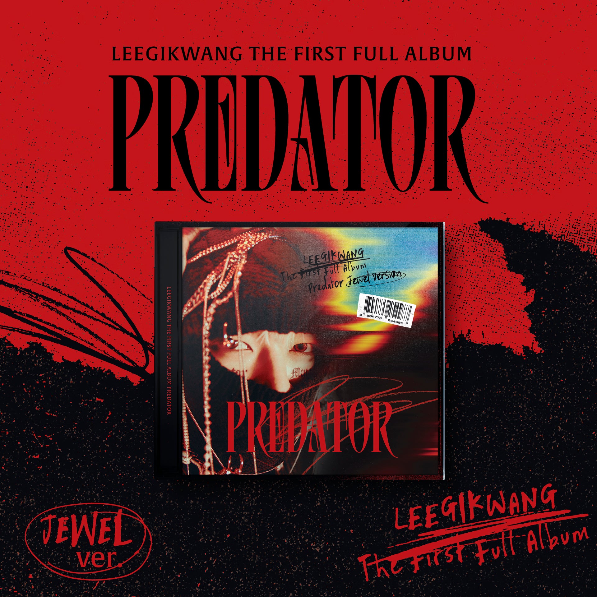 Highlight LEEGIKWANG - Predator (Jewel Case)