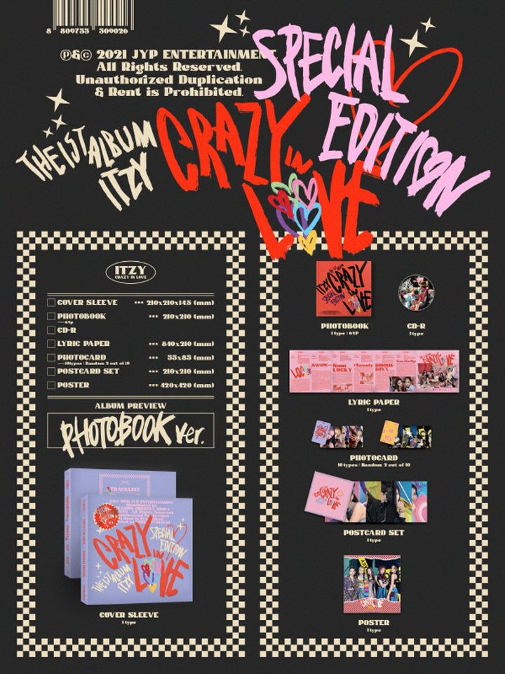 ITZY - Crazy In Love (Special Edition (Photobook Ver.))