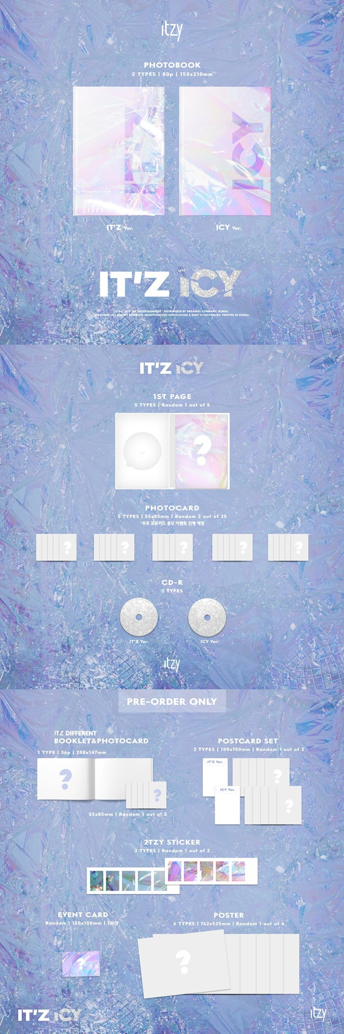 ITZY ICY アルバム ITZY ITZ ICY ALBUM - Kpop USA