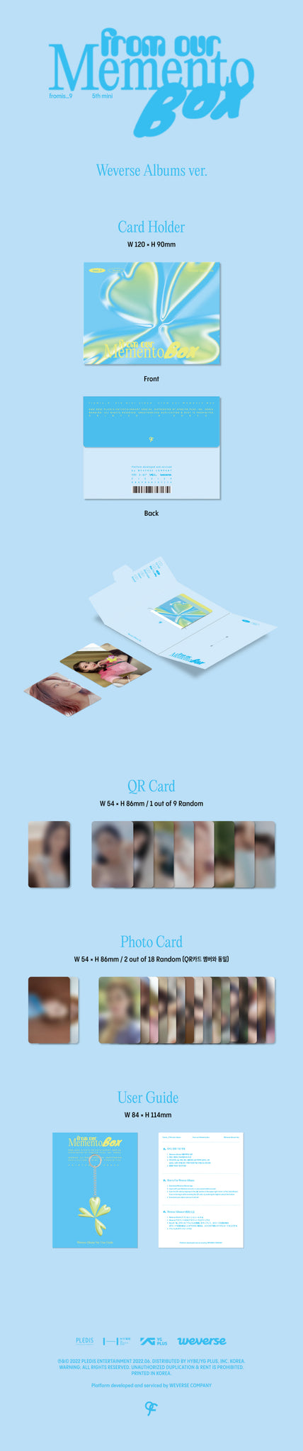 fromis_9 - from our Memento Box (Weverse Albums ver)
