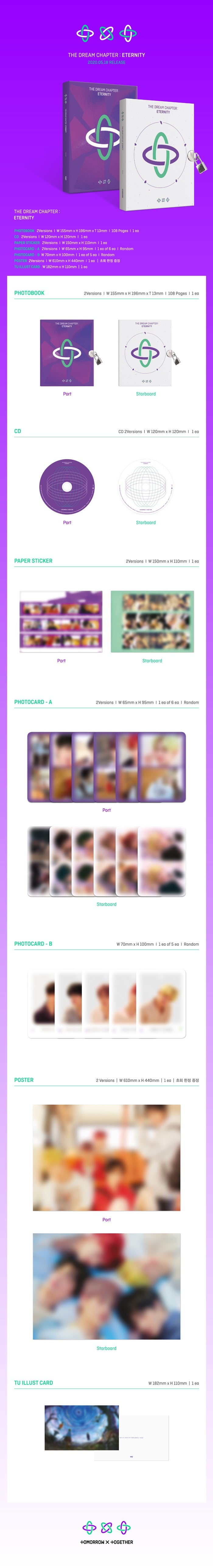 TOMORROW X TOGETHER TXT - The Dream Chapter: ETERNITY – Kpop