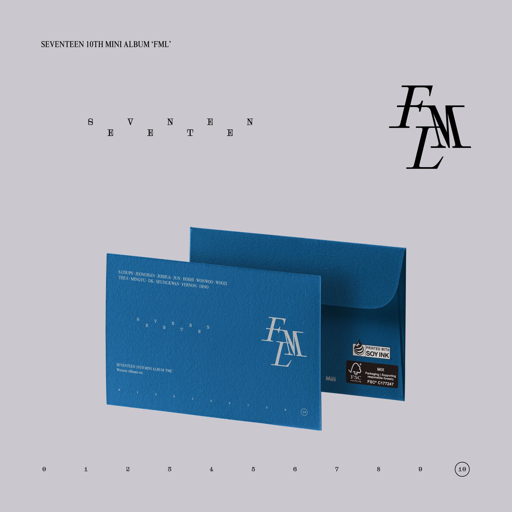 SEVENTEEN　FML　universal　weverse　エスクプス SEVENTEEN - FML (Weverse Albums ver.) – Kpop Planet Global